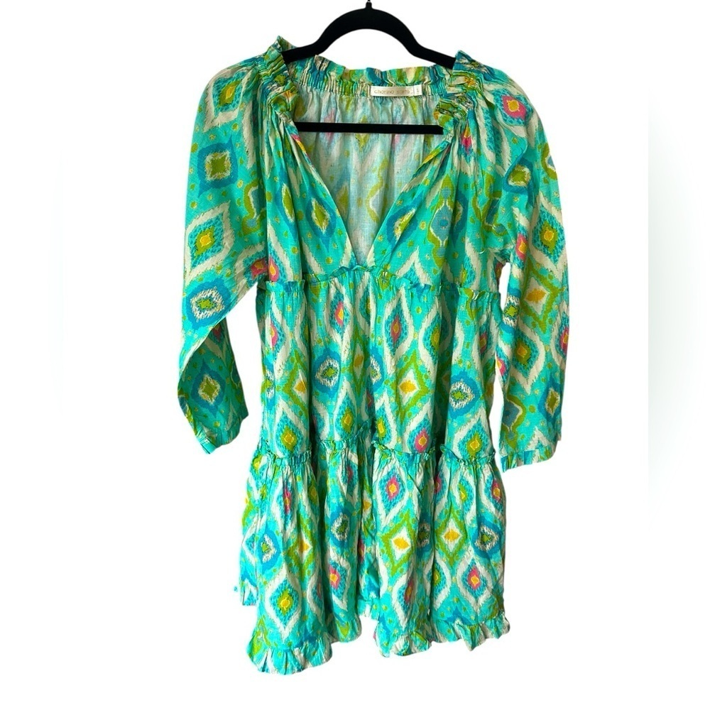 Charina Sarte Vibrant Patterned Dress size L